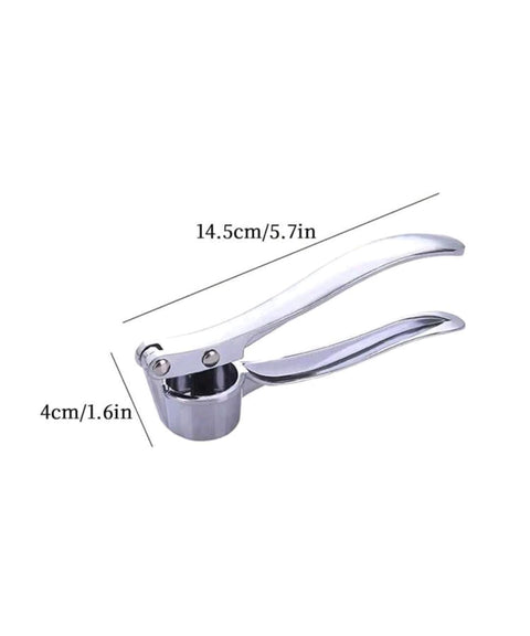 Stainless Steel Garlic Press, Modernist Multifunctional Garlic Mincer