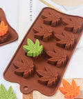 Silicone The Leaves Chocolate Mold