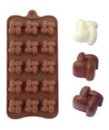 Silicone Chocolate Mold Creative Knot Design Candy Mold for Baking
