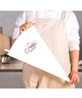 Cotton Cream Pastry Icing Bag, 46cm x 26cm, Non-Slip