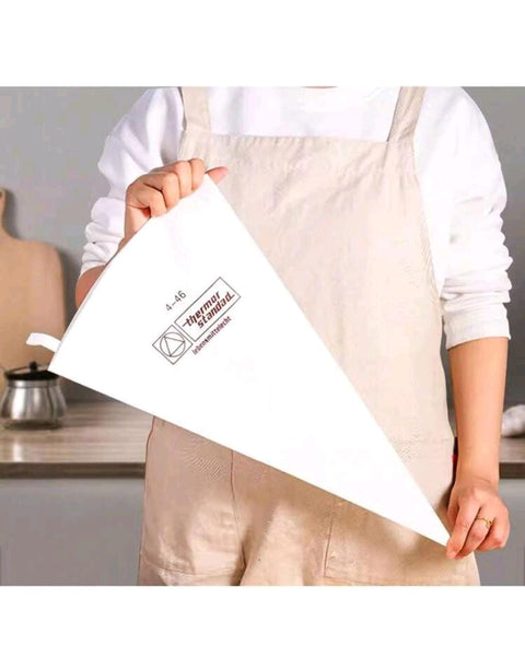 Cotton Cream Pastry Icing Bag, 46cm x 26cm, Non-Slip
