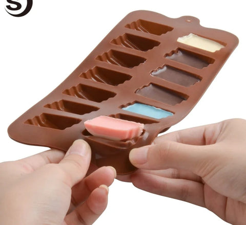 Silicone Molds Chocolate SJ 3D Jelly Pudding Baking DIY