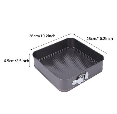 3 Pcs Shape Cake Mold Set, Non-Stick & Leak-Proof Design