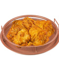 2 Piece Copper Air Fry Crisper Tray Set - Brown