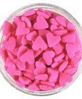 Pink Heart Sugar Decorations for Cakes & Cupcakes Munchies House