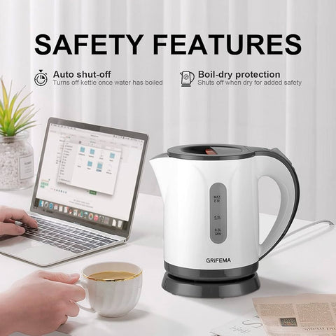 Mini Kettle 0.8L EK-34 with Automatic Shut Off