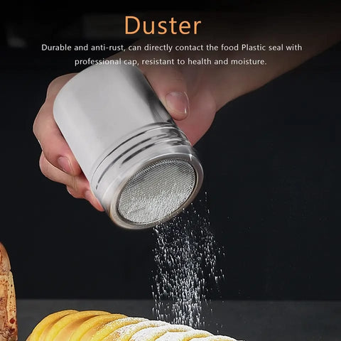 Stainless Steel Flour Sieve for Smooth & Clump-Free Baking
