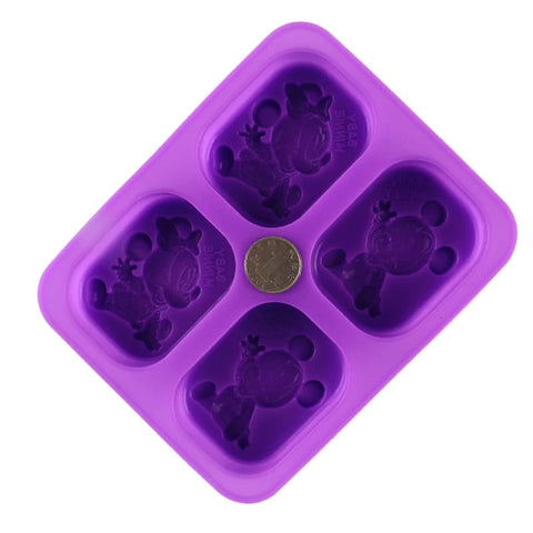 4 Even mouse silicone cake