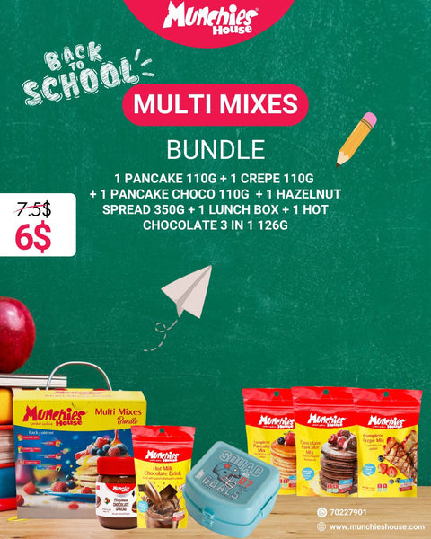 Multi Mixes Bundle - Pancake, Crepe, Hazelnut Spread & More