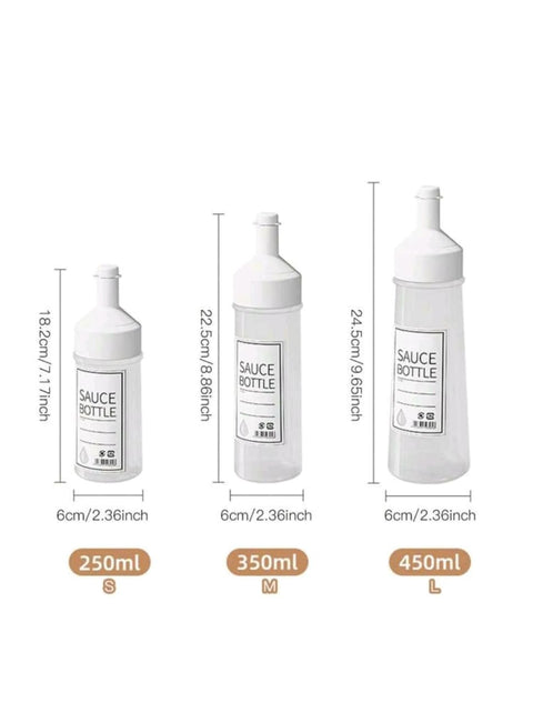 Kitchen Mouth Squeeze Bottle, Multipurpose for Sauces, 1pc