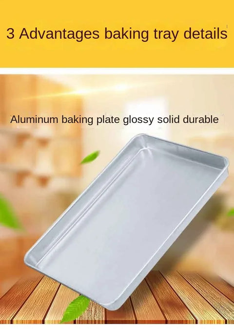 Aluminum Baking Tray, Non-Stick Metal Oven Tray