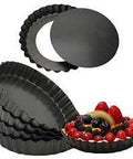 Aluminum Tart Pan with Easy-Release Surface