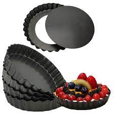 Aluminum Tart Pan with Easy-Release Surface