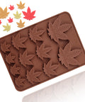 1pc 3D Maple Leaf Silicone Mold For DIY Crafts Handmade Candle