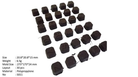 Alphabet Shape PC Polycarbonate Chocolate Mold
