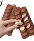 Silicone Molds Chocolate SJ 3D Jelly Pudding Baking DIY
