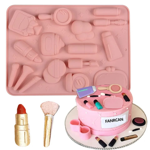 Make up silicone lipstick mold