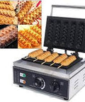 Hotdog Waffle Maker, Unique Corn Dog Design, Easy-to-Use