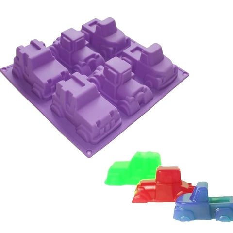 6-Hole Truck SUV Car Train Silicone