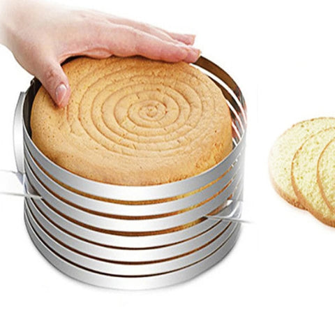 Stainless Steel Bakeware Cutting Tool Scalable, Adjustable 24-30cm