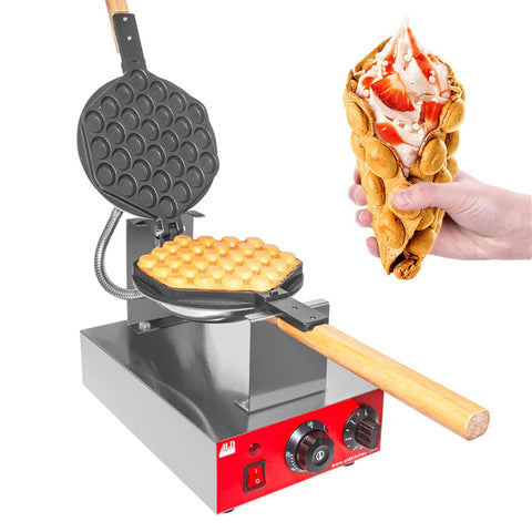 Bubble Waffle Machine Electric - Quick & Easy Snacks