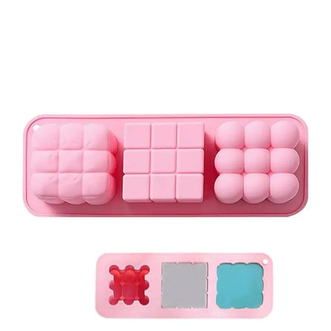 3 IN 1 BUBBLE SILICONE CANDLE CHOCOLATE