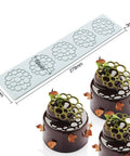 5 Cavity Silicone Mat Flower