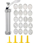 Cookie Biscuit Press Kit Including 20 Biscuit Molds