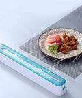 Plastic Wrap Dispenser with Cutter - Reusable, Durable, Easy to Use