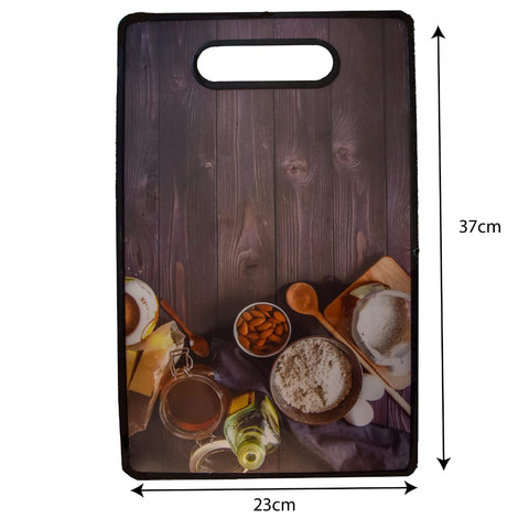 Plastic Multi-function Cutting Board, 37x23cm