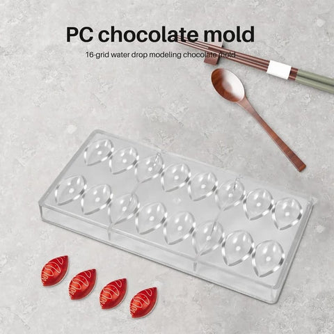 Olive Fruit Shape PC Polycarbonate Chocolate Mold