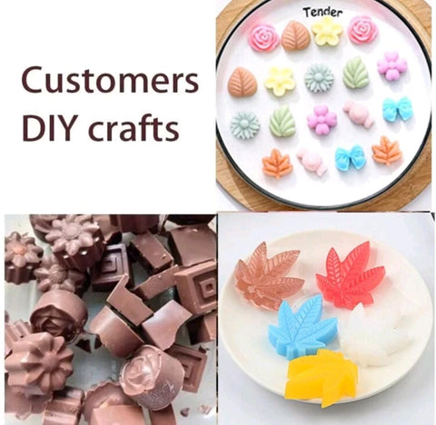Silicone Chocolate Mold Flower - Food-Grade Material, Easy De-moulding