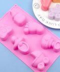 Baby Silicone Mold for Cake Decorating, DIY Fondant Tools