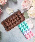 Zigzag Silicone Chocolate Mold for Creative Baking