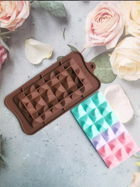 Zigzag Silicone Chocolate Mold for Creative Baking