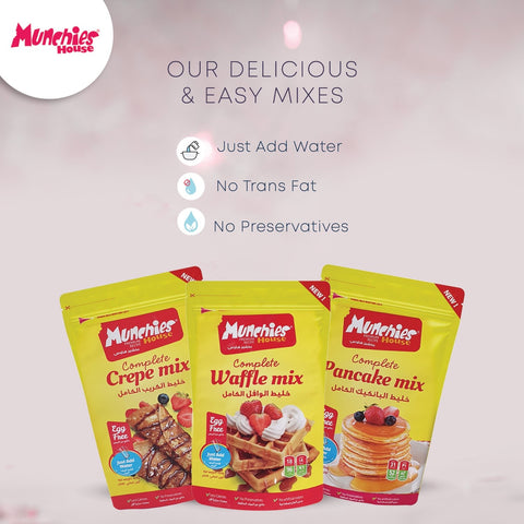Waffle Mix : Quick & Easy Breakfast - Egg-Free, Just Add Water