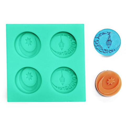 Eid Mubarak Chocolate Cookie Baking Tools, Versatile Silicone Molds