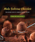 Chocolate dipping tools with truffles Munchies Tools