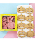 Halloween pumpkin cookies