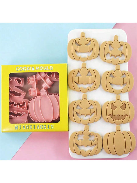 Halloween pumpkin cookies