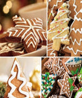 Decorated Christmas cookies