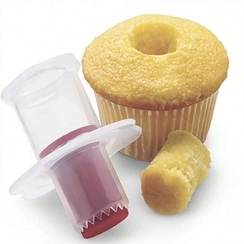 Cupcake Corer with cored cupcake Munchies Tools