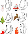 Christmas cookie cutter sizes