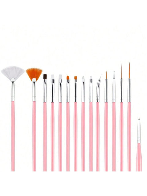 15 decorating brushes