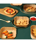 Paper liners as serving trays
