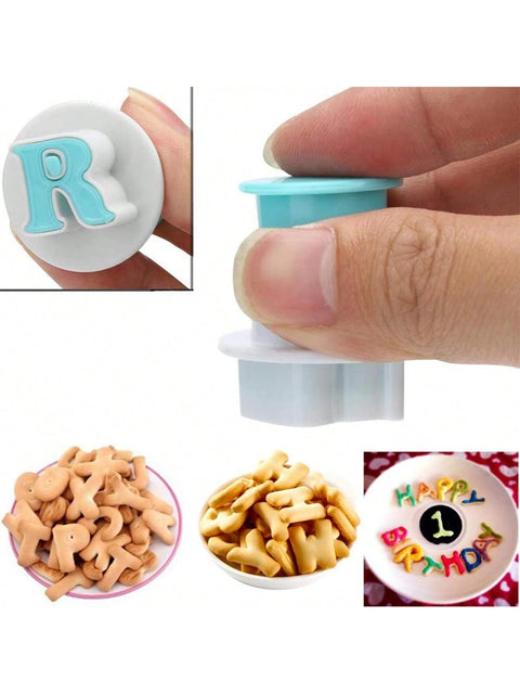 Letter plunger stamp in use