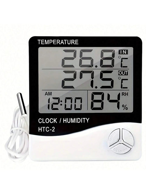 HTC-2 digital thermometer hygrometer with probe
