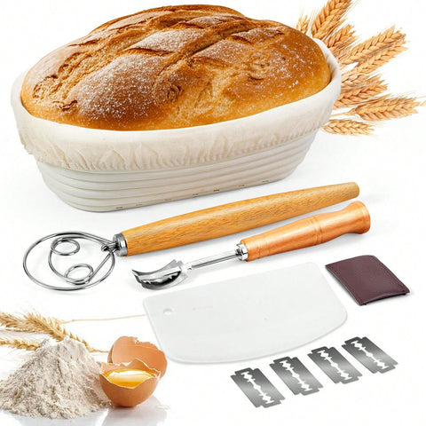 Sourdough proofing basket kit contents
