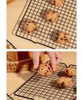 Cooling rack with cookies