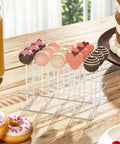 Cake pops on acrylic stand